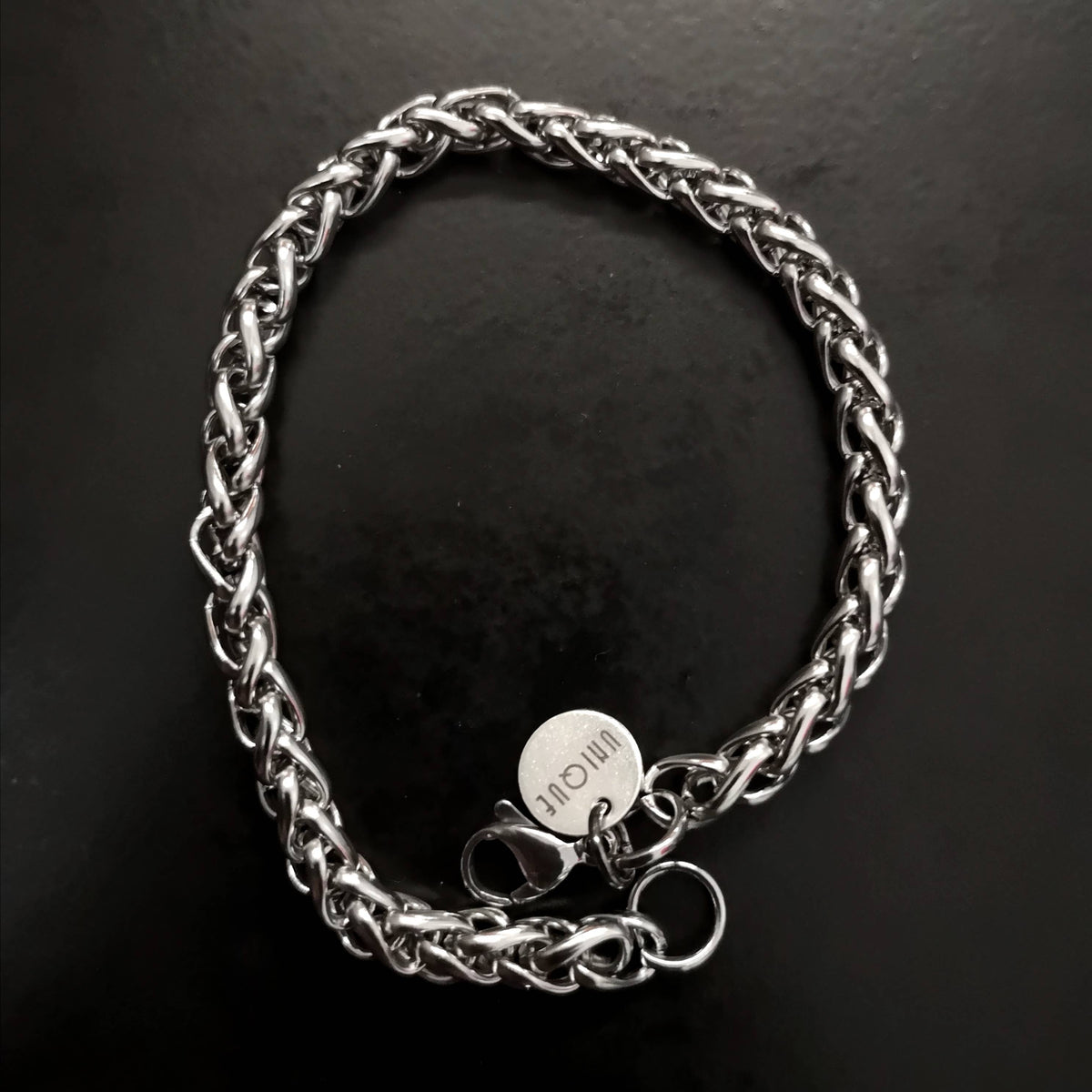 Indestructible 316L Steel Bracelet, 19/20 cm | Made in Lazio