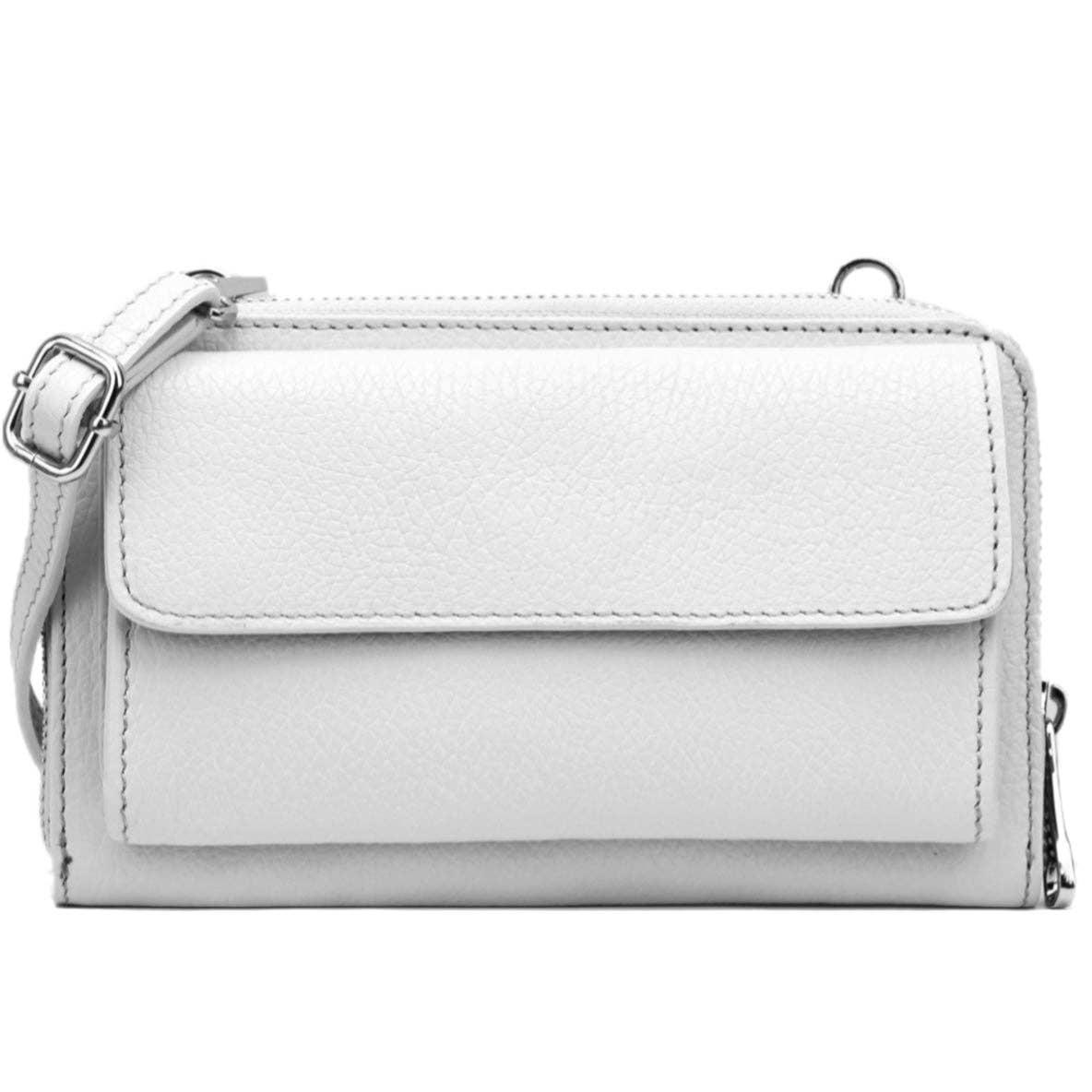 Multifunctional Genuine Leather Wallet, suitable for mobile phones | Made in Tuscany