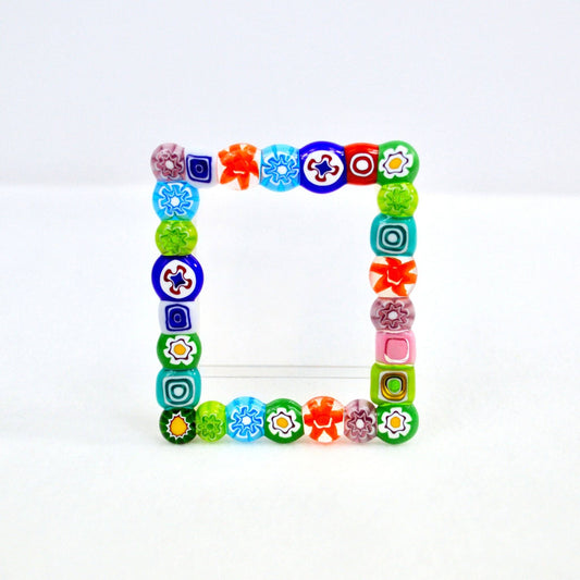 Murano Glass Millefiori Mini Photo Frame | Made in Veneto