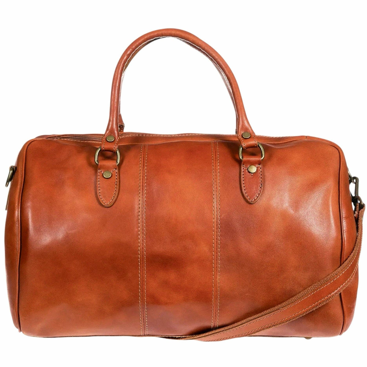 Modarno Leather Travel Duffel for Men and Women | Made in Tuscany