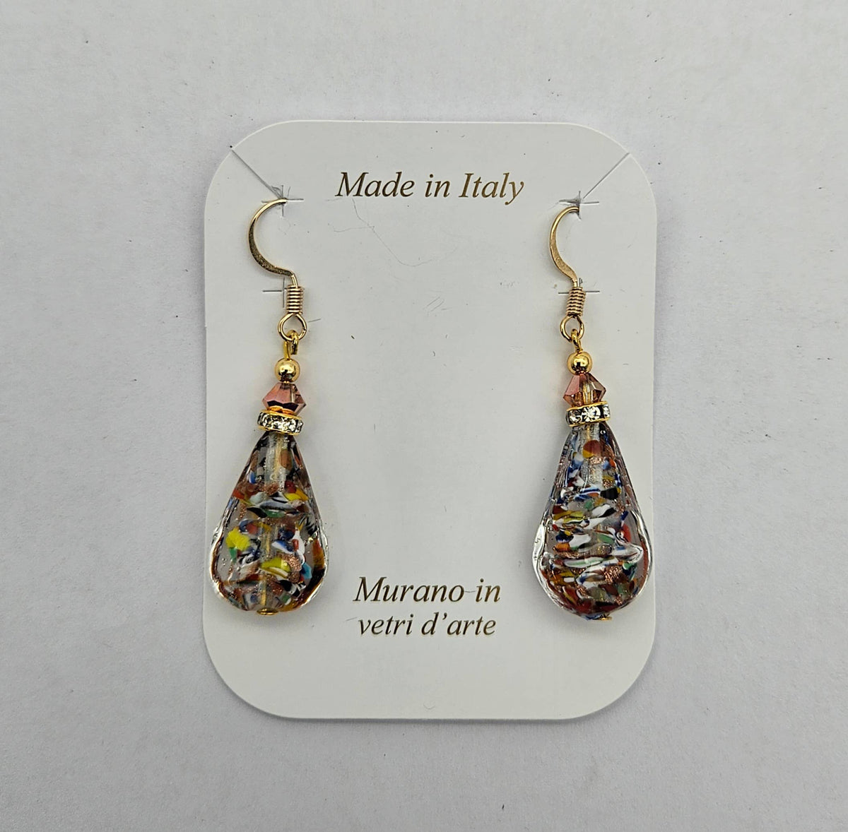 Murano Glass Drop Earring | Made in Venice