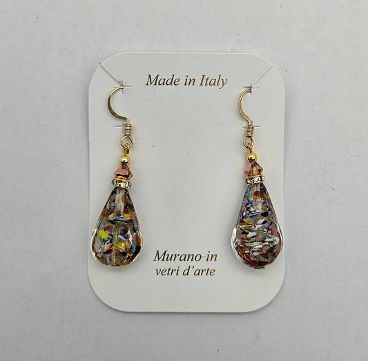 Murano Glass Drop Earring | Made in Venice