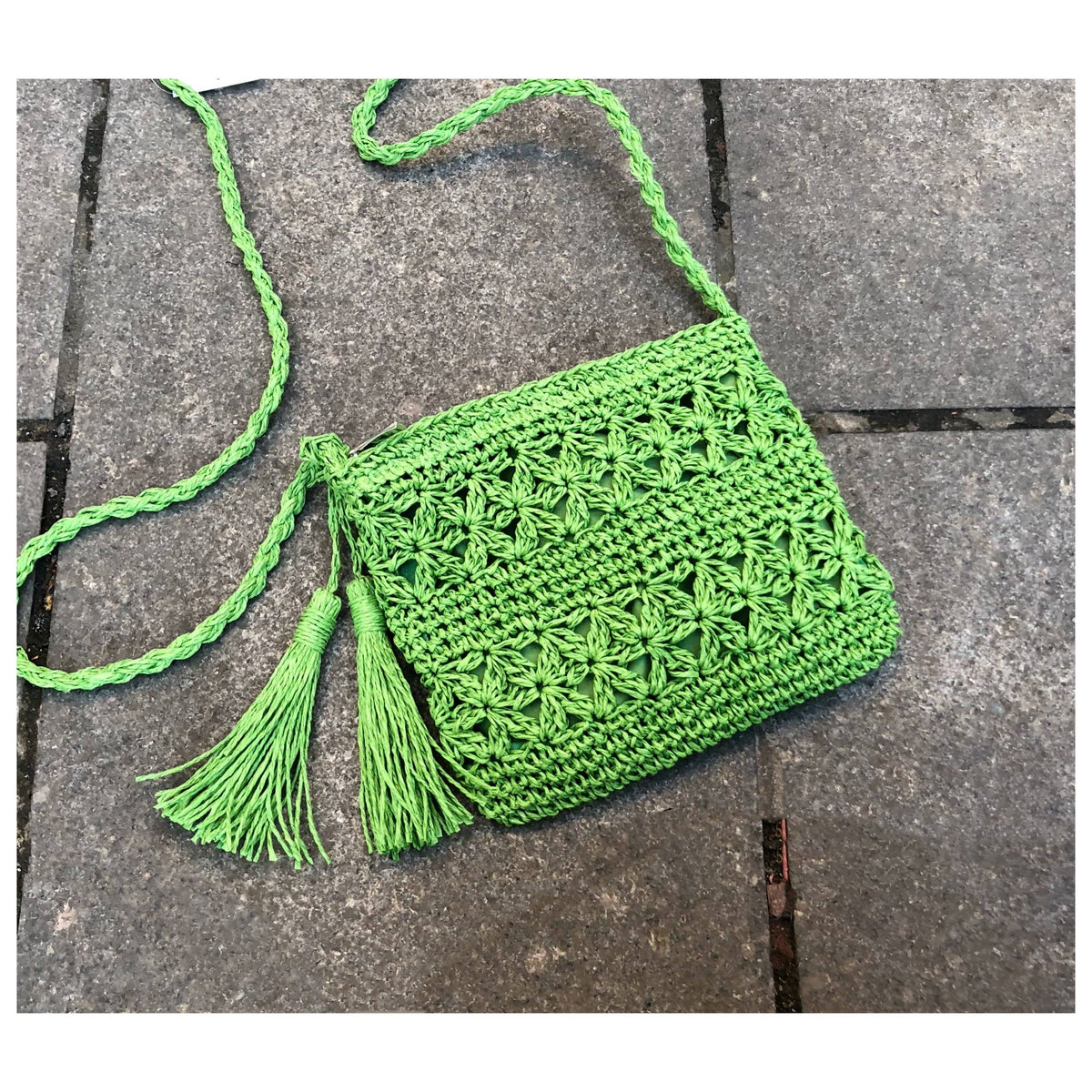 Italian Crossbody Bag 7.5" JIJOU CAPRI | Made in Campania