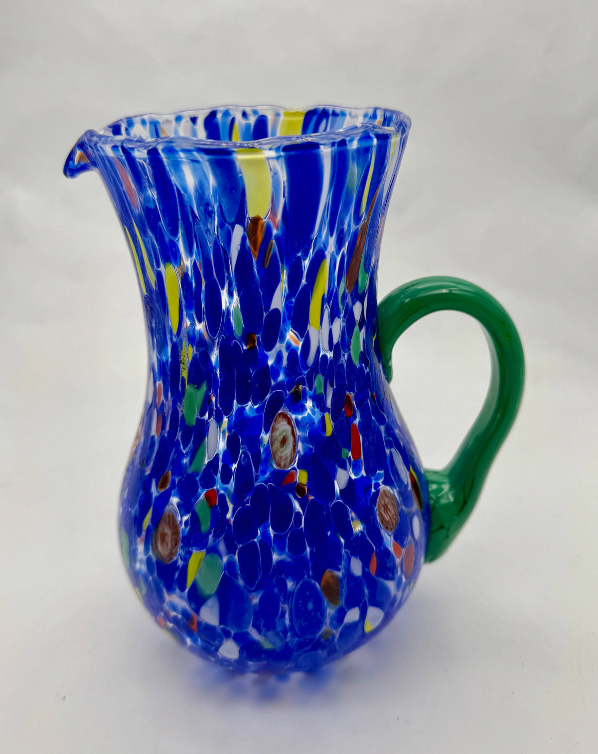 Murano Glass Pitcher - Blue | Made in Venice