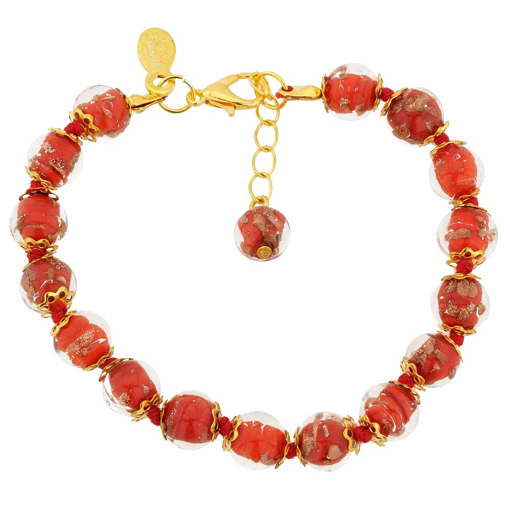 Sommerso Murano Glass Clasp Bracelet | Made in Veneto