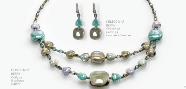 Berry Murano Glass Jewelry Collection Antica Murrina - 2 Colors | Made in Venice