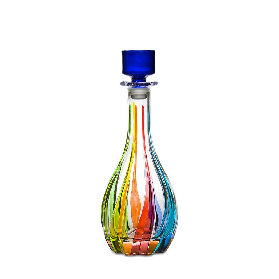 Decanter caraffa in vetro di Murano Trix | Prodotto a Venezia