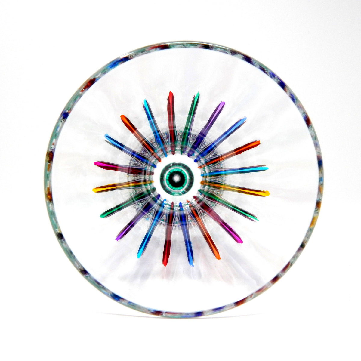 Timeless Champagne Glasses, Hand-Painted Italian Crystal | Made in Venice