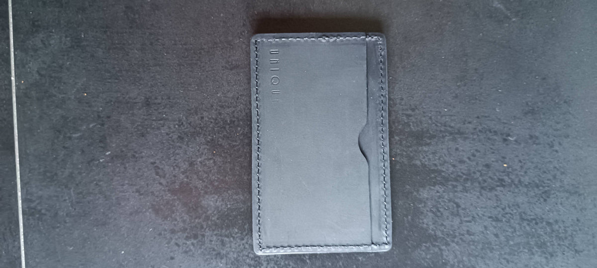 Portacarte in pelle "slim"