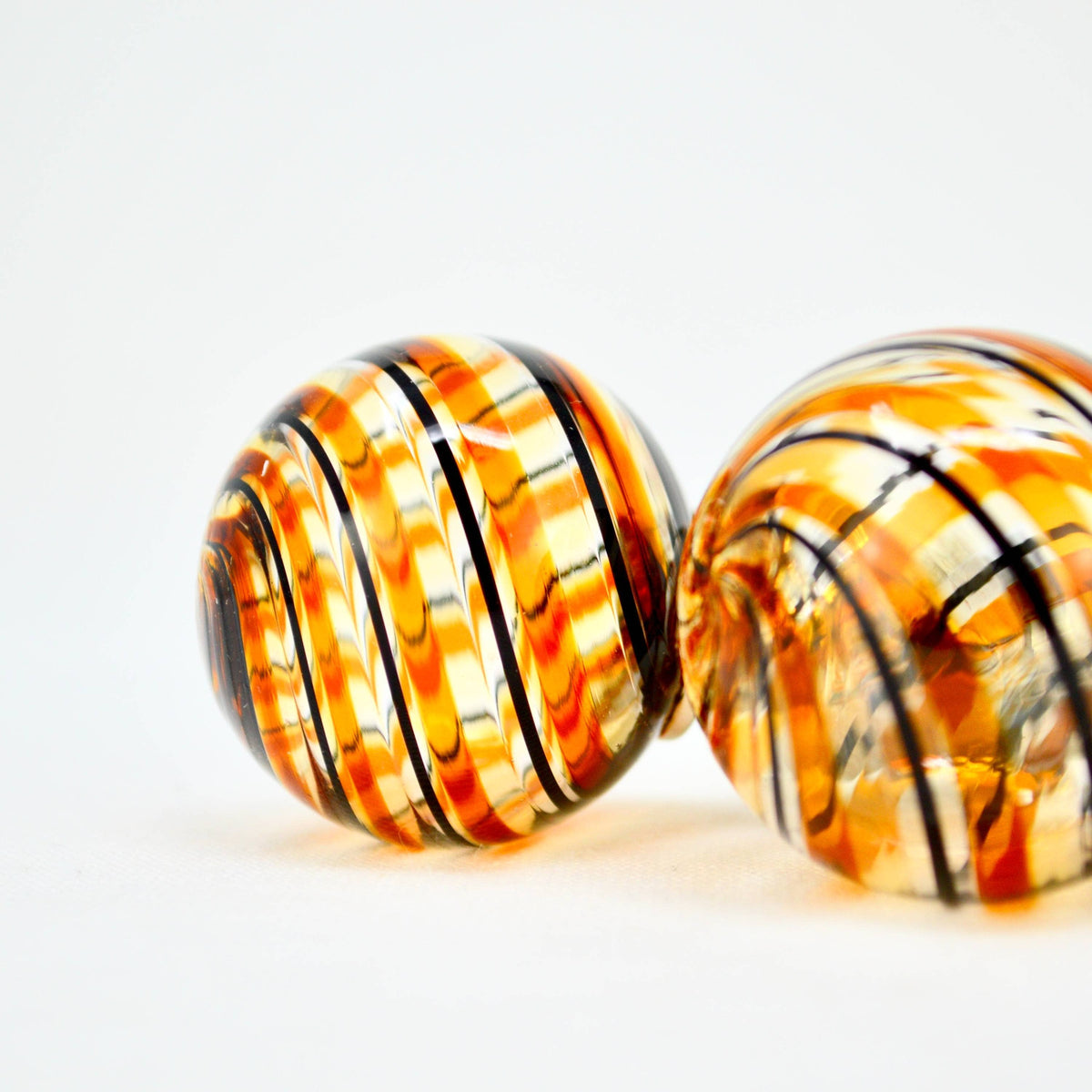 Murano Glass Wine Stoppers, Filigrana | Made in Veneto