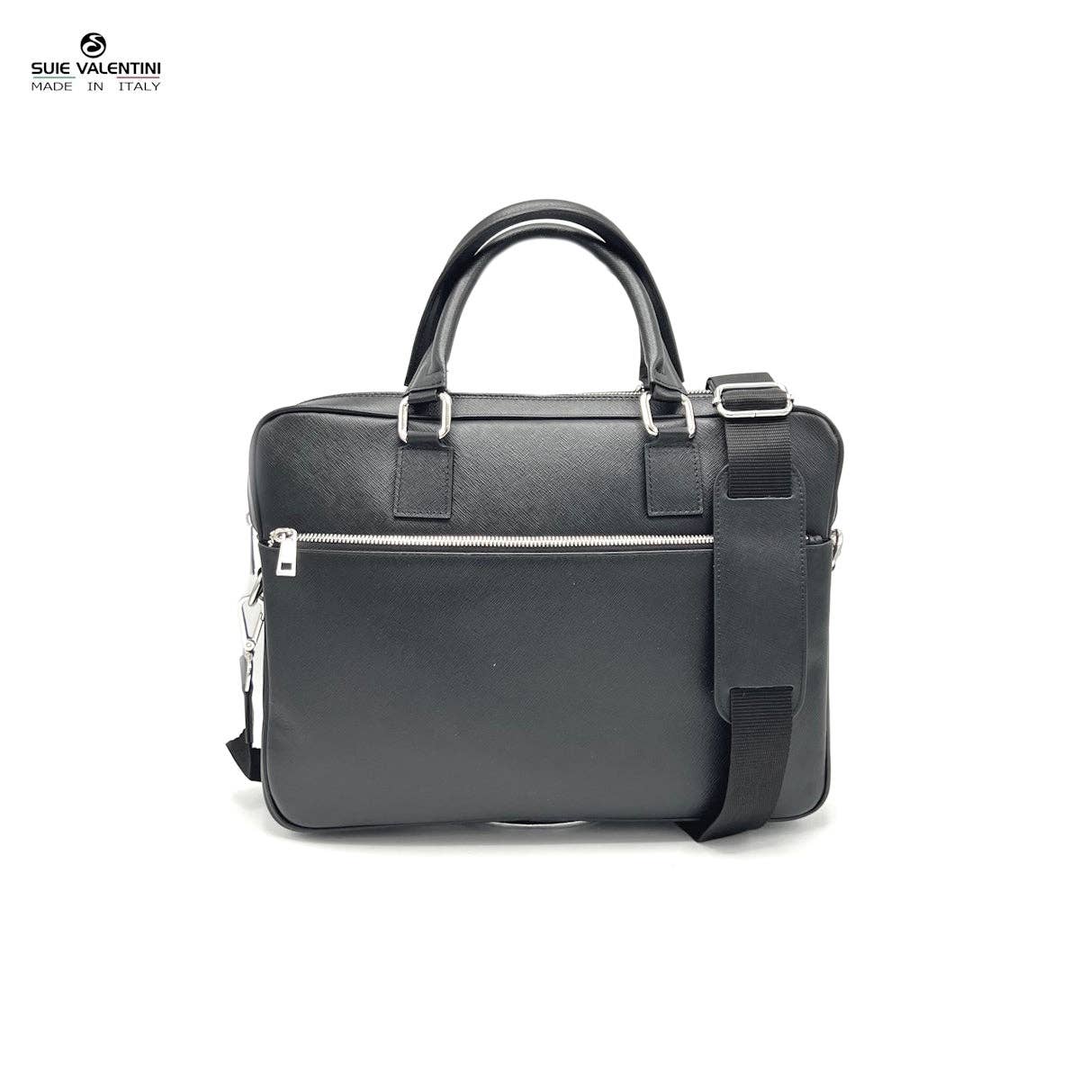 Saffiano leather office bag for men | Made in Italy