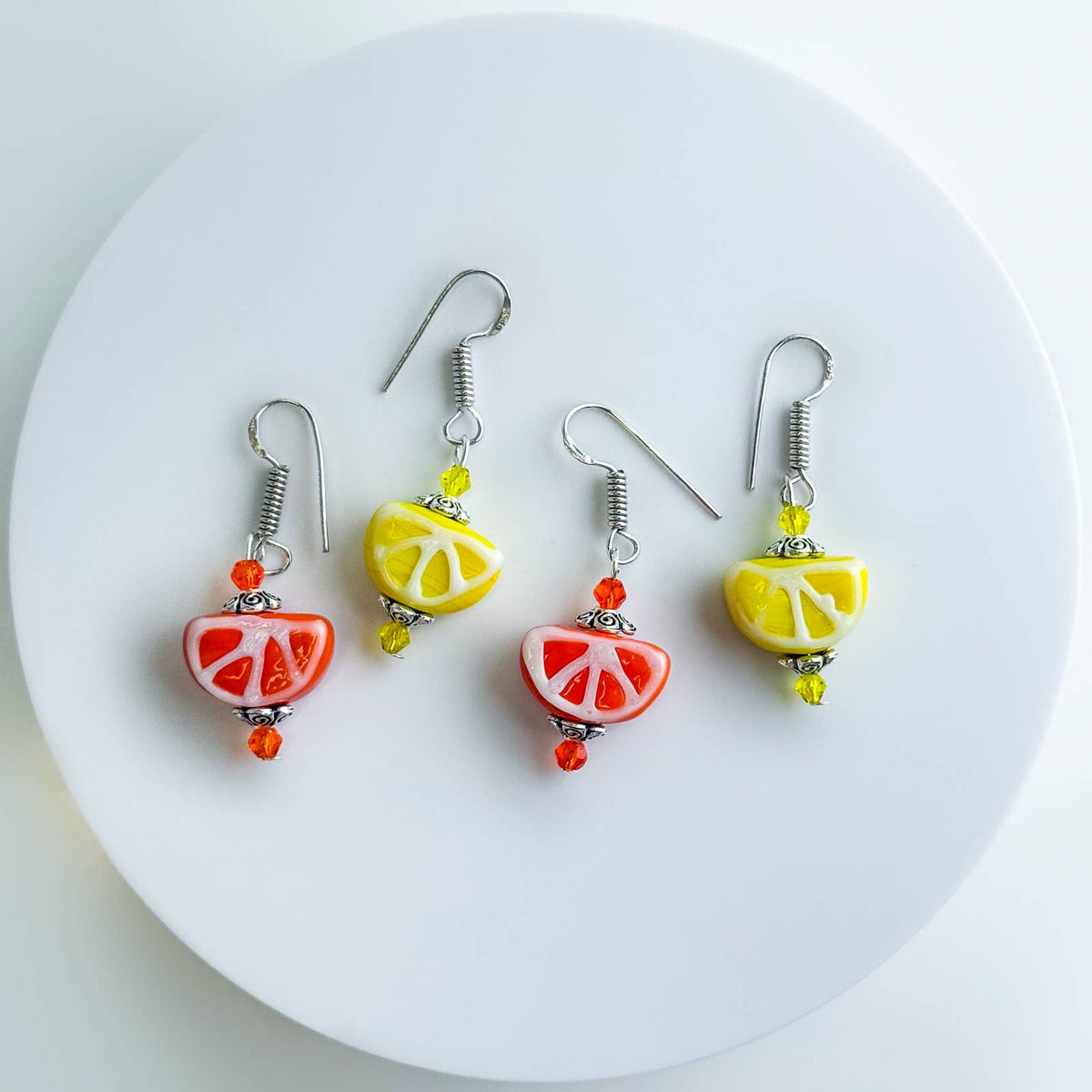 Big Beaded Earrings – Murano Glass | Made in Venice