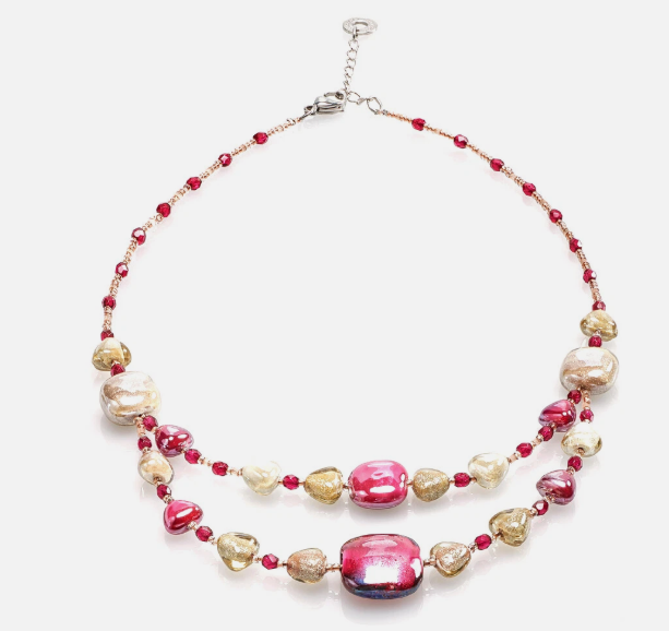 Berry Murano Glass Jewelry Collection Antica Murrina - 2 Colors | Made in Venice