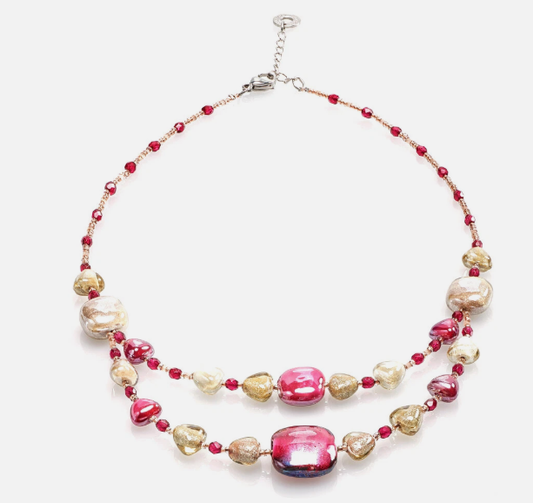 Berry Murano Glass Jewelry Collection Antica Murrina - 2 Colors | Made in Venice
