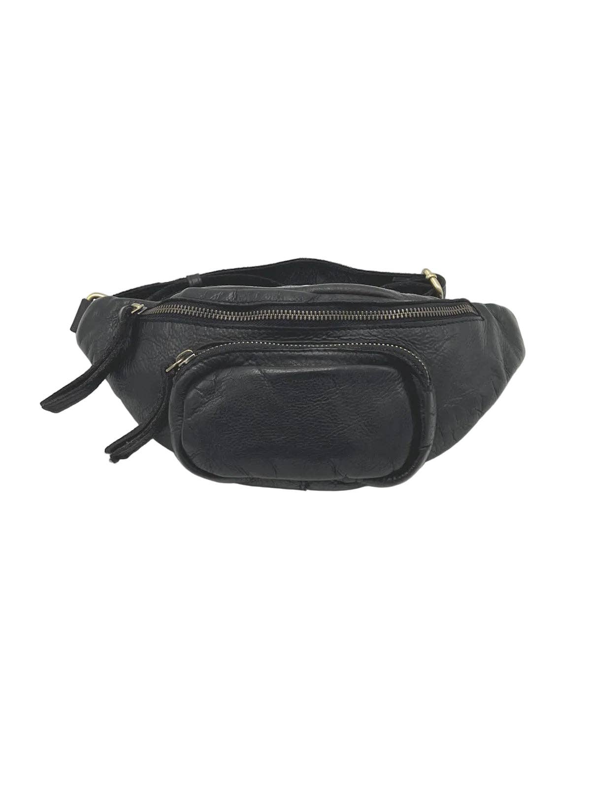 Vintage Leather Belt Bag | Made in Italy