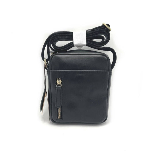 Genuine Leather shoulder bag, for men, small size, art. TA4811 | Made in Italy