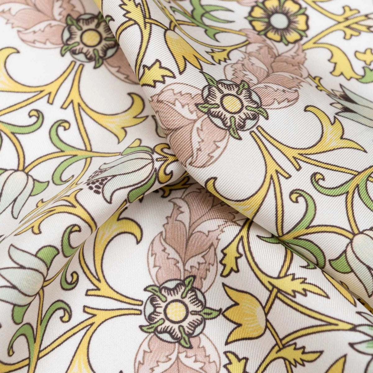 Silk Pocket Square - Southern Italy Style | Made in Lombardy
