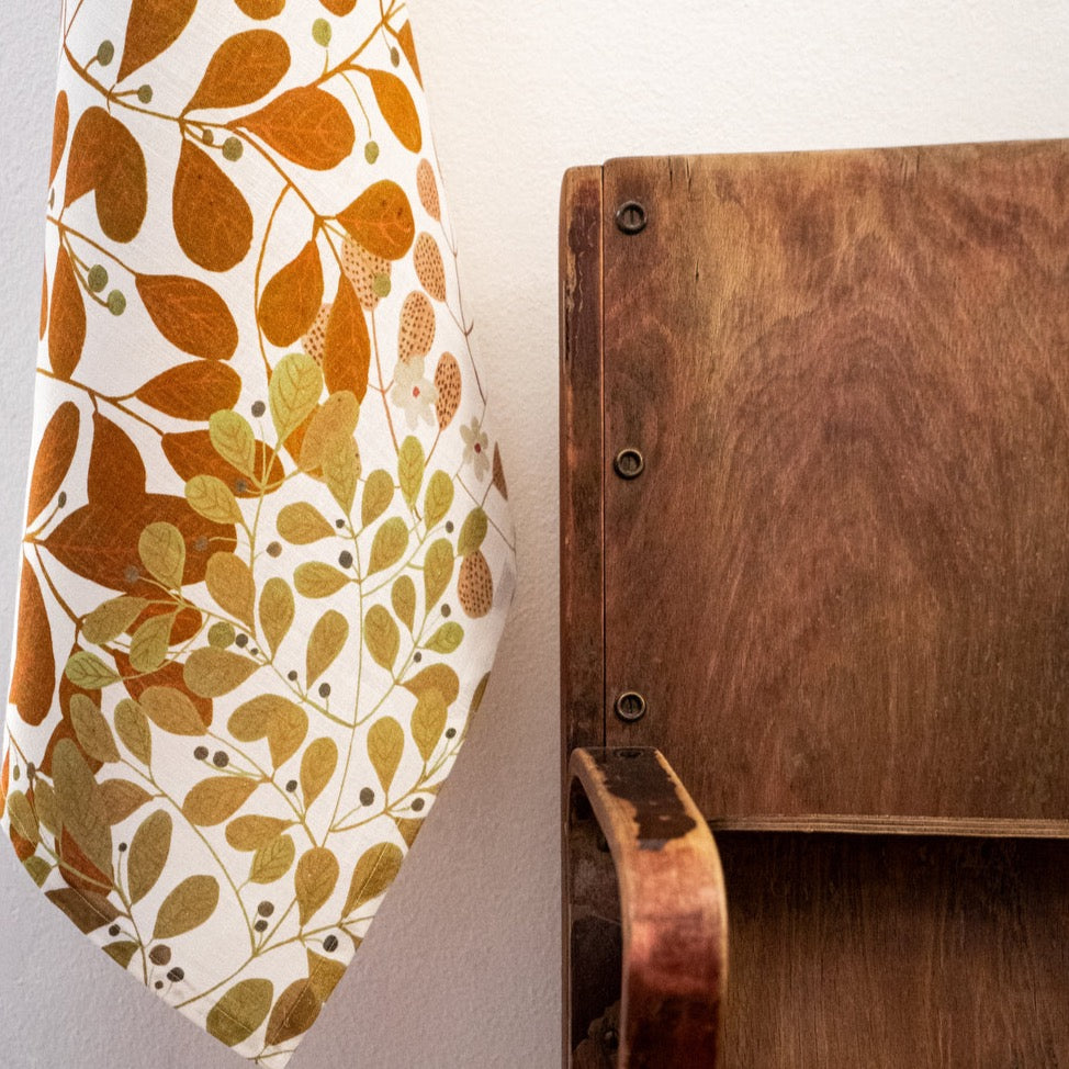 Foliage Linen Kitchen Towel