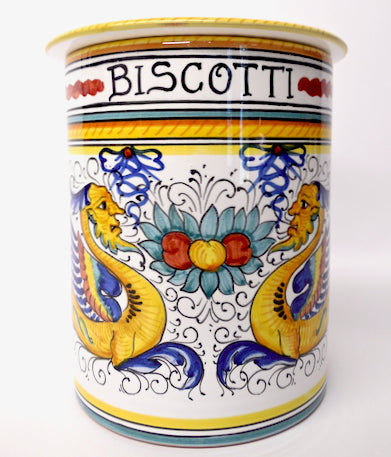 Raffaellesco 10" Biscotti Jar | Made in Umbria