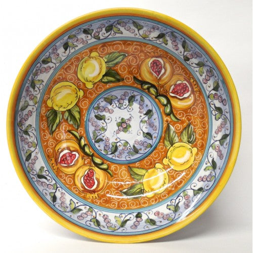 Deruta Royal Frutta 14" Serving Bowl