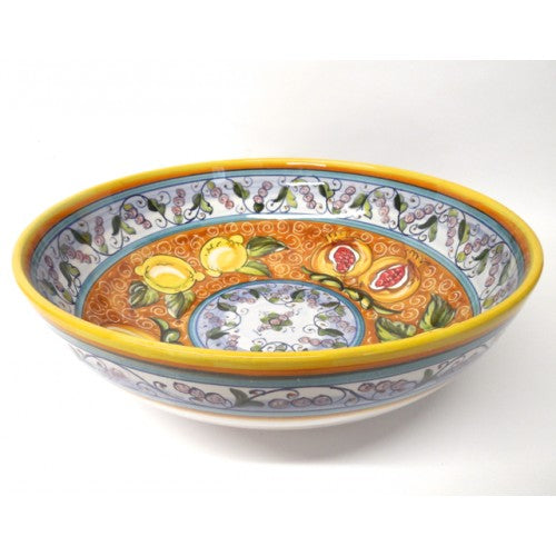 Deruta Royal Frutta 14" Serving Bowl