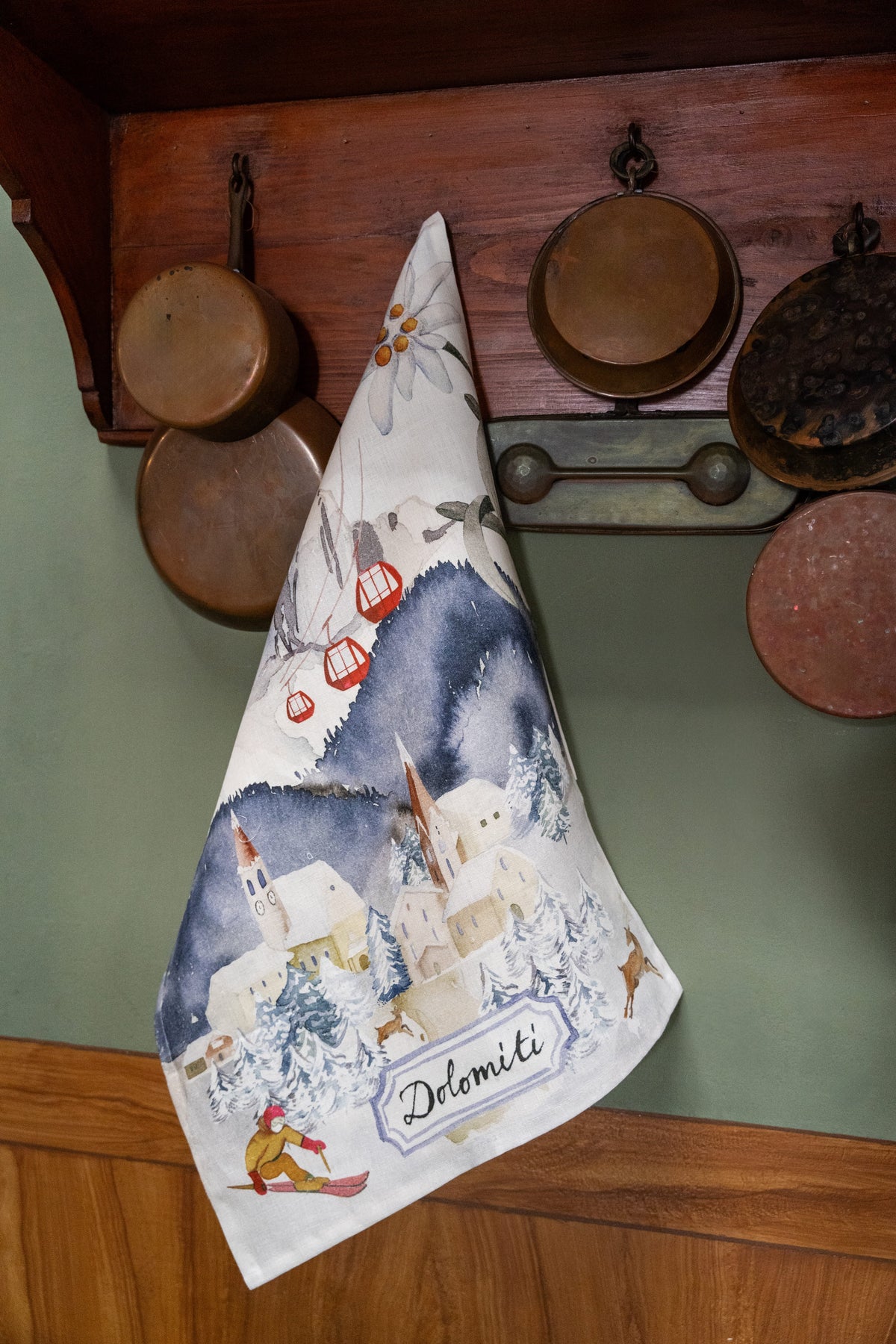 Dolomiti Linen Kitchen Towel