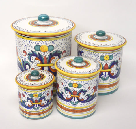 Ricco Deruta Canister Set