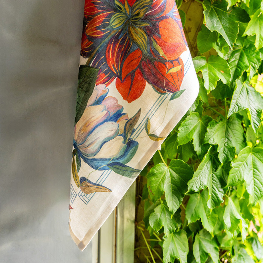Dahlia Linen Kitchen Towel