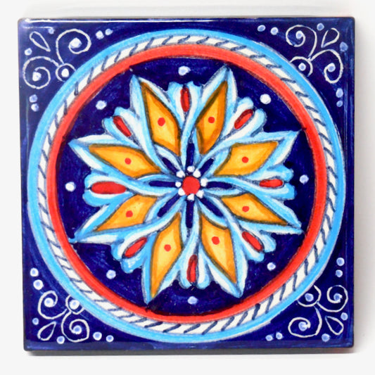 Deruta Antico Geometrico 4X4" Tile (EANPT11)