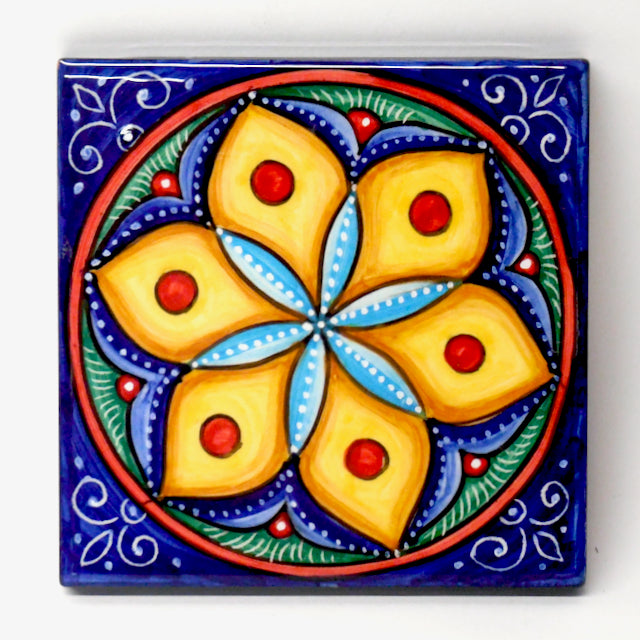Deruta Antico Geometrico 4X4" Tile (EANPT9)
