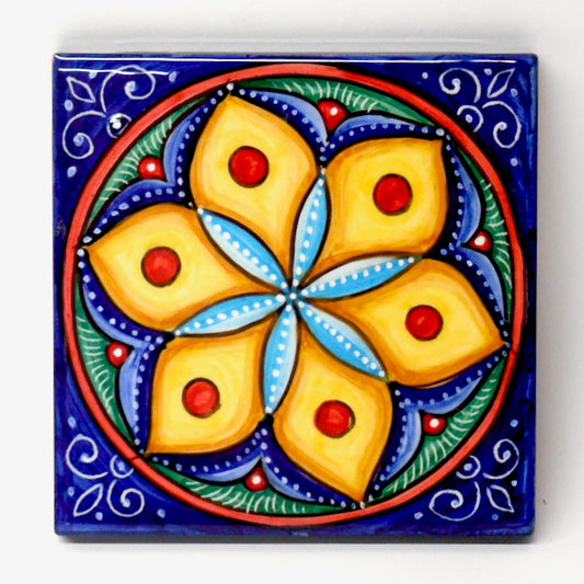 Deruta Antico Geometrico 4X4" Tile (EANPT9)