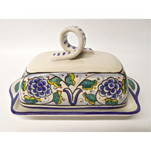 Frutta Deruta Blackberries Butter Dish