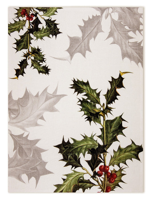 Ilex Linen Christmas Kitchen Towel