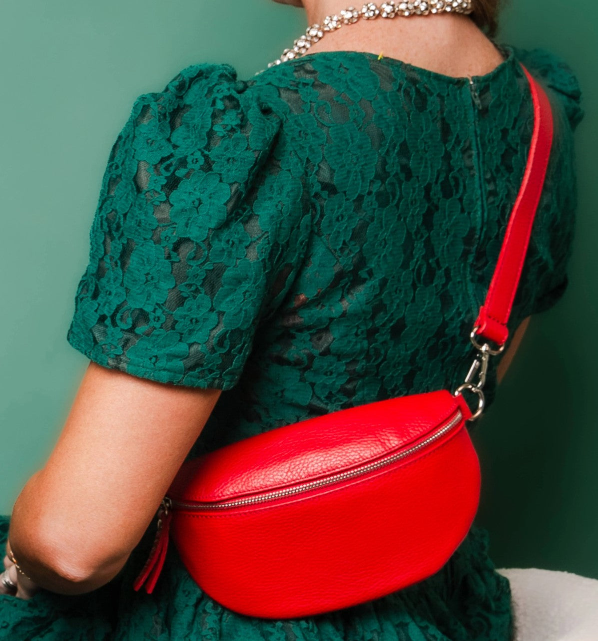 Borsa a tracolla arancione