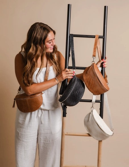 Borsa a tracolla arancione