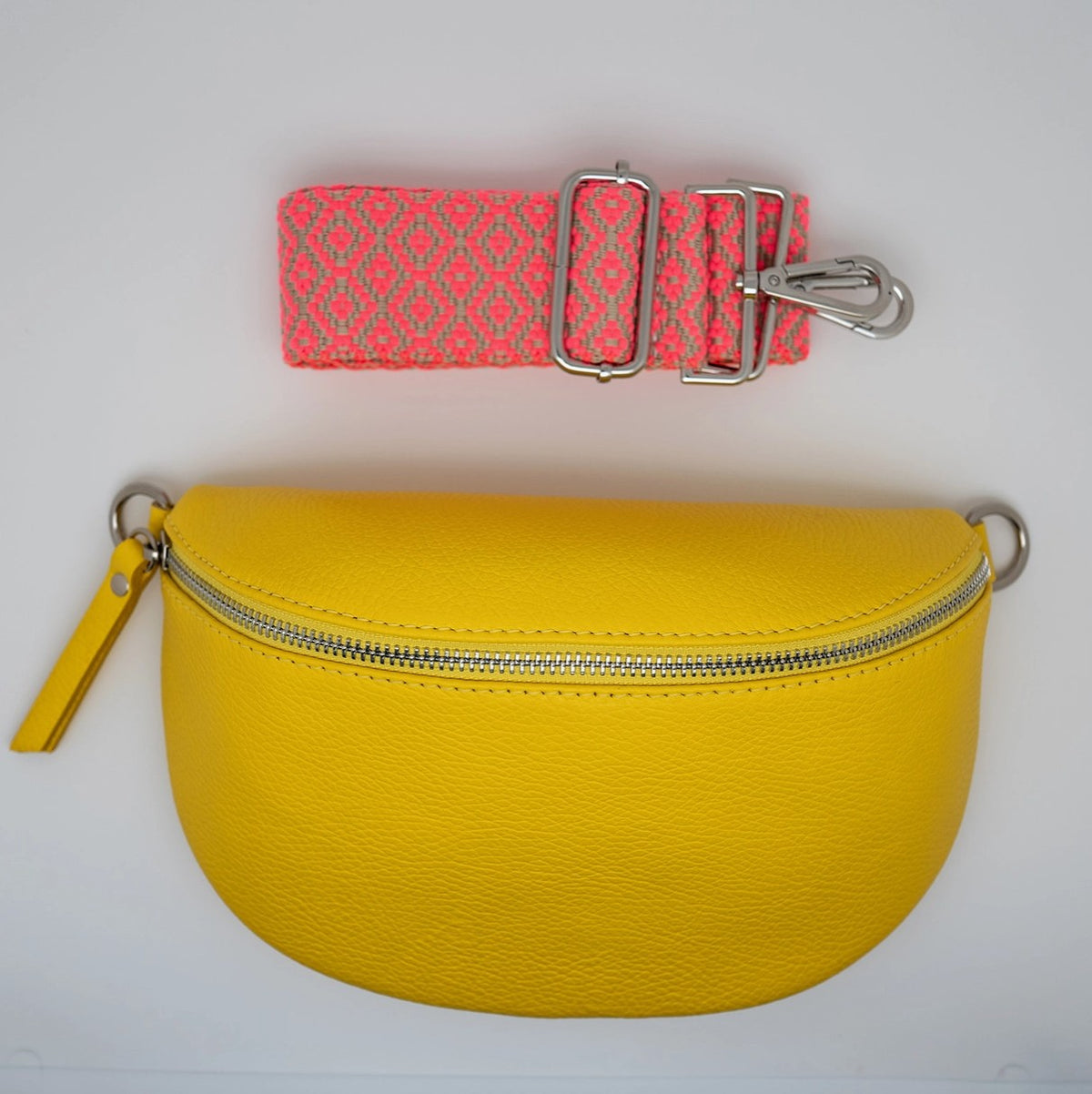 Borsa a tracolla arancione