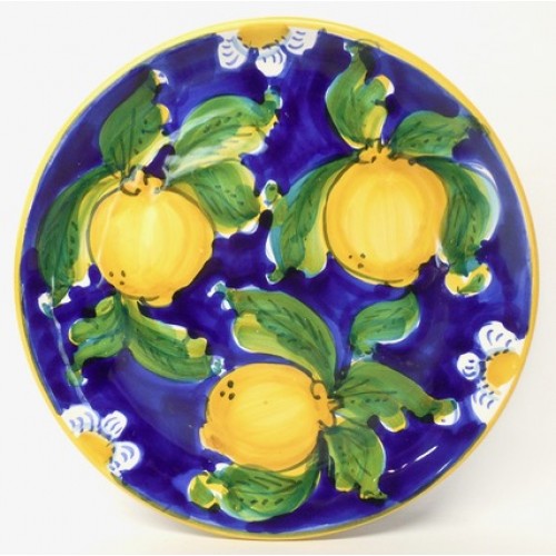 Limoni di Sicilia Blue 10" Dinner Plate