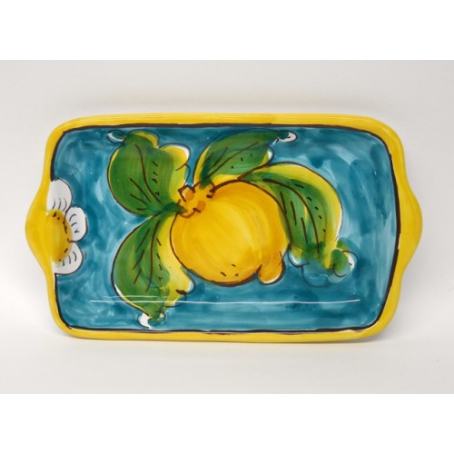 Limoni di Sicilia Turquoise 6.5X4" Tray