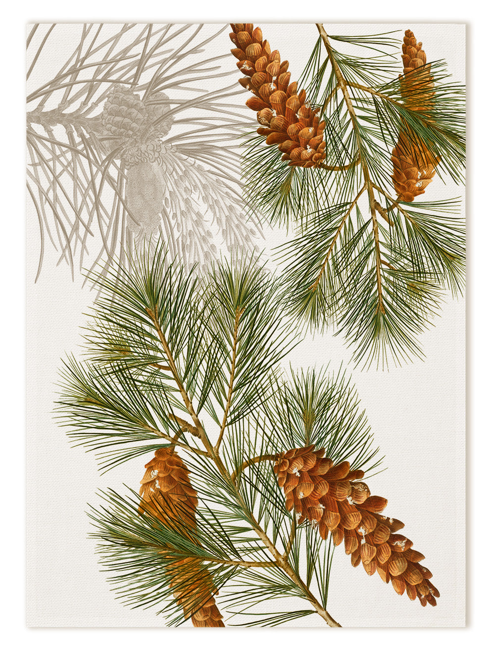 Le Sapin Linen Christmas Kitchen Towel