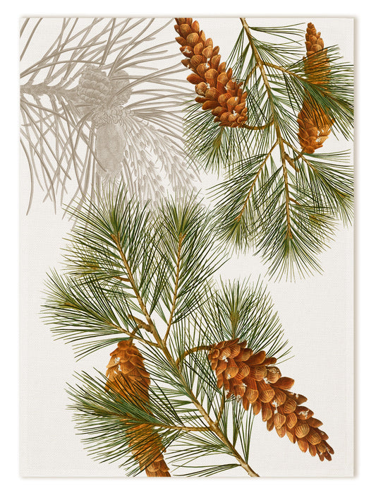 Le Sapin Linen Christmas Kitchen Towel