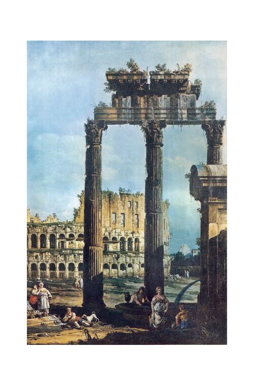 Roma Fori Vintage Postcard | Made in Tuscany