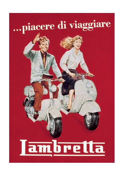 Cartolina Lambretta | Made in Tuscany