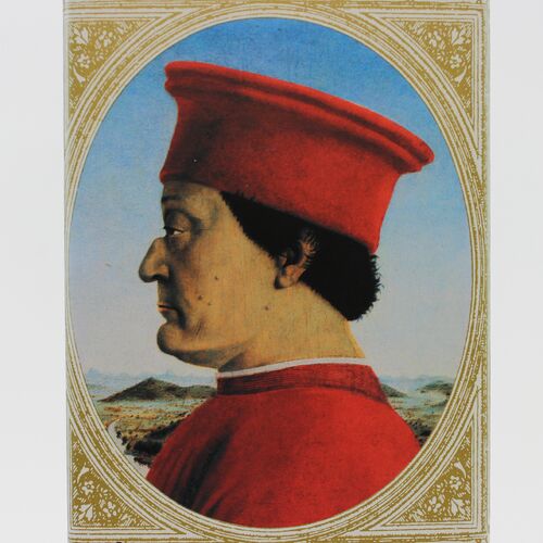 Renaissance Puzzle, Portrait of Federico da Montefeltro | Made in Tuscany