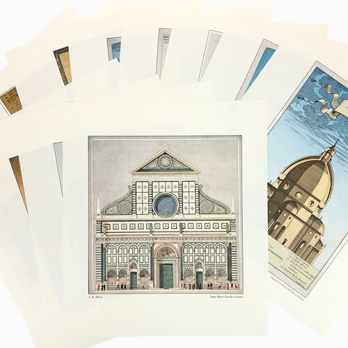 SET DI 12 STAMPE DIVERSE - ARCHITETTURA 2