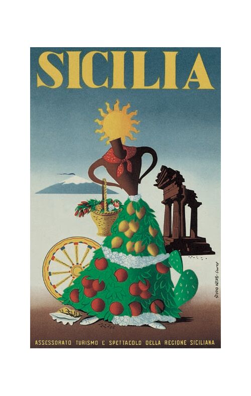 Sicilia Postcard | Made in Tuscany