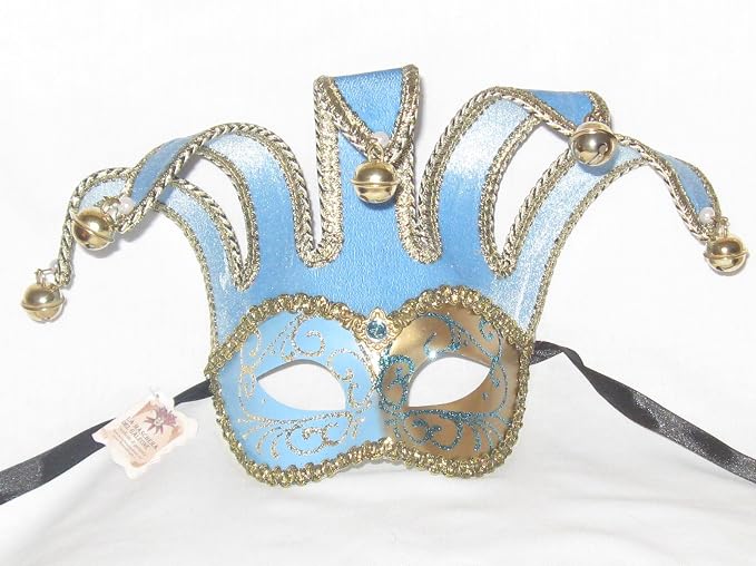 Jolly Stoffa Venetian Masquerade Mask | Made in Venice