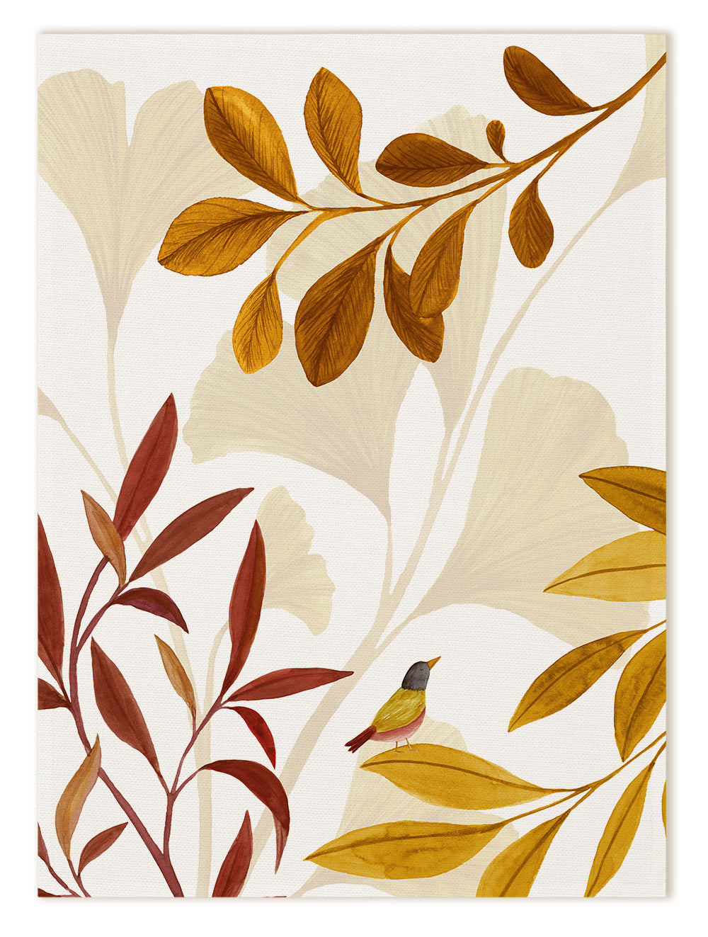 Woody Linen Kitchen Towel