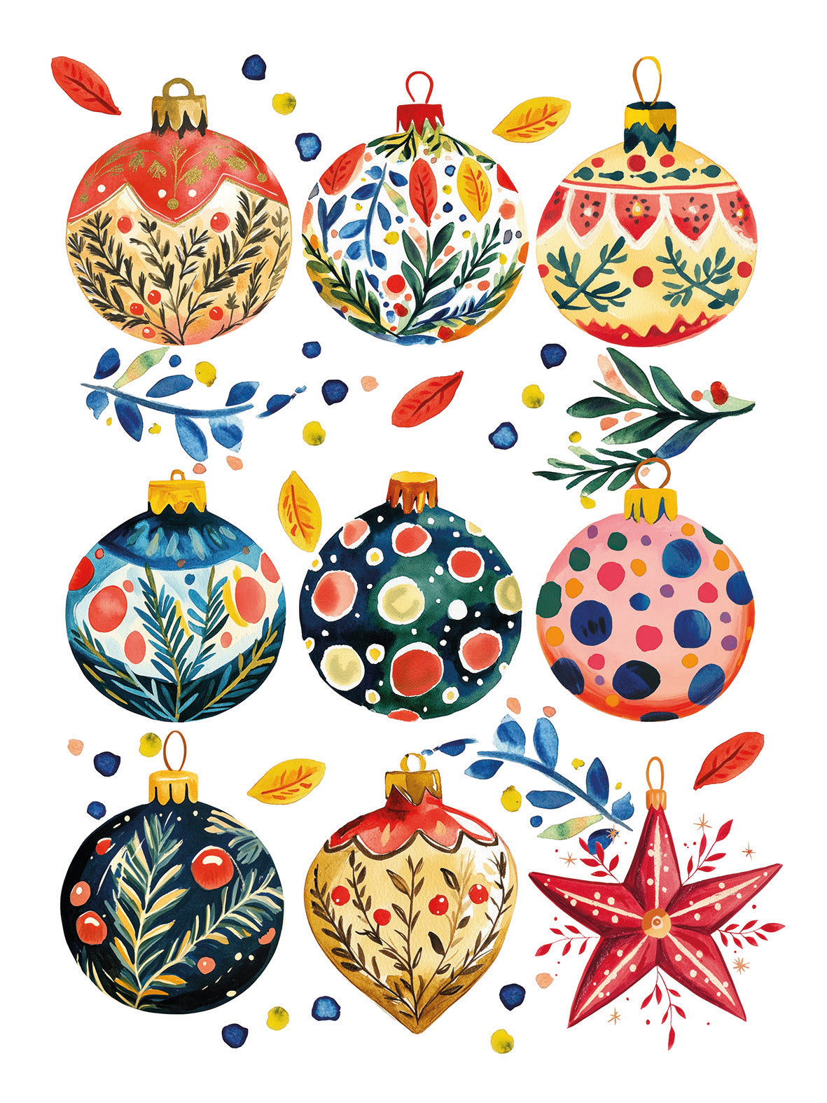Magic Xmas Linen Christmas Kitchen Towel