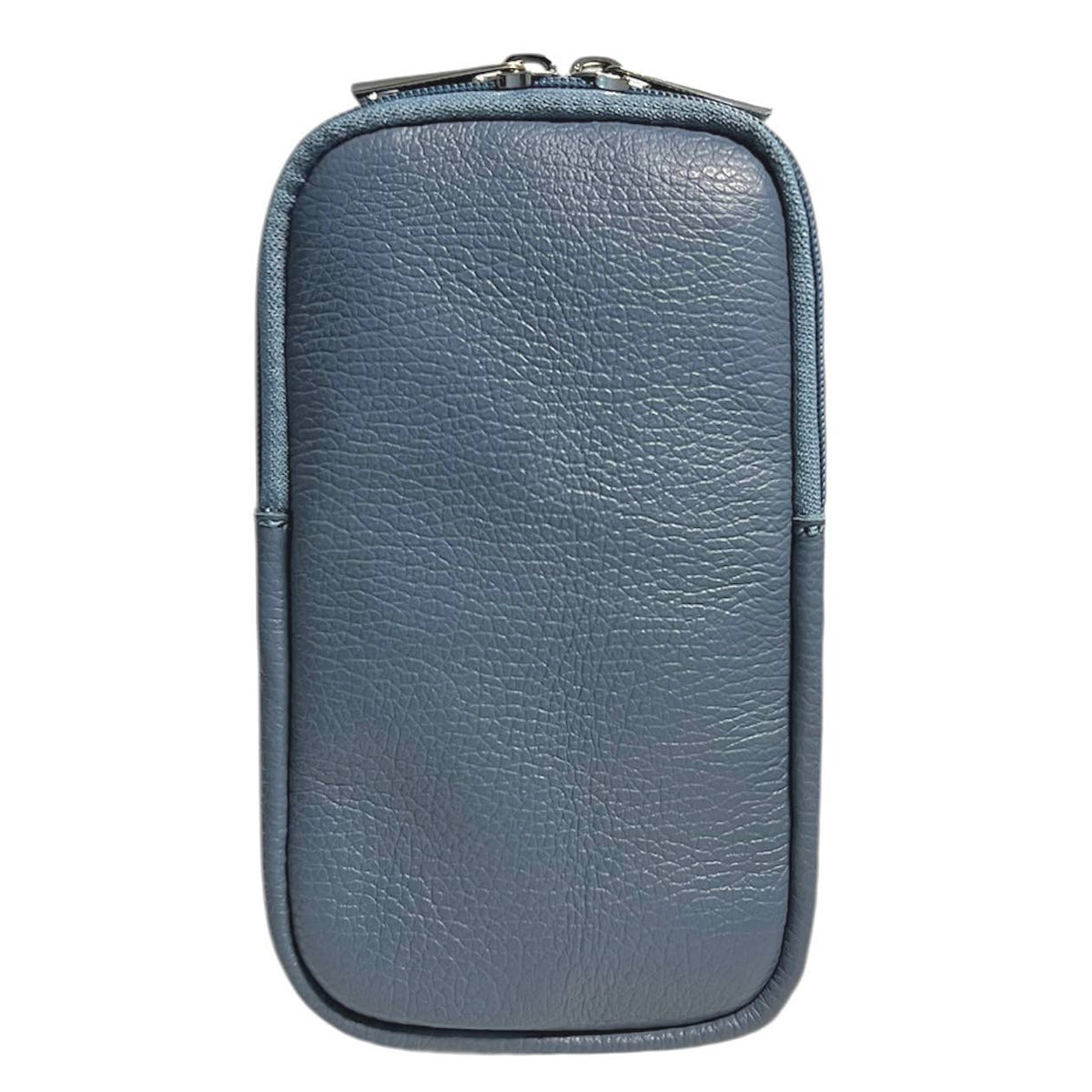 Modarno Small Shoulder Bag for Mobile Phones for Men and Women in Genuine Leather 11cm x 2cm x 18cm | Made in Italy