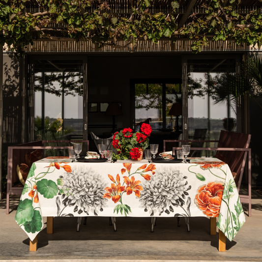 Edward Linen Tablecloth | Made in Sicily